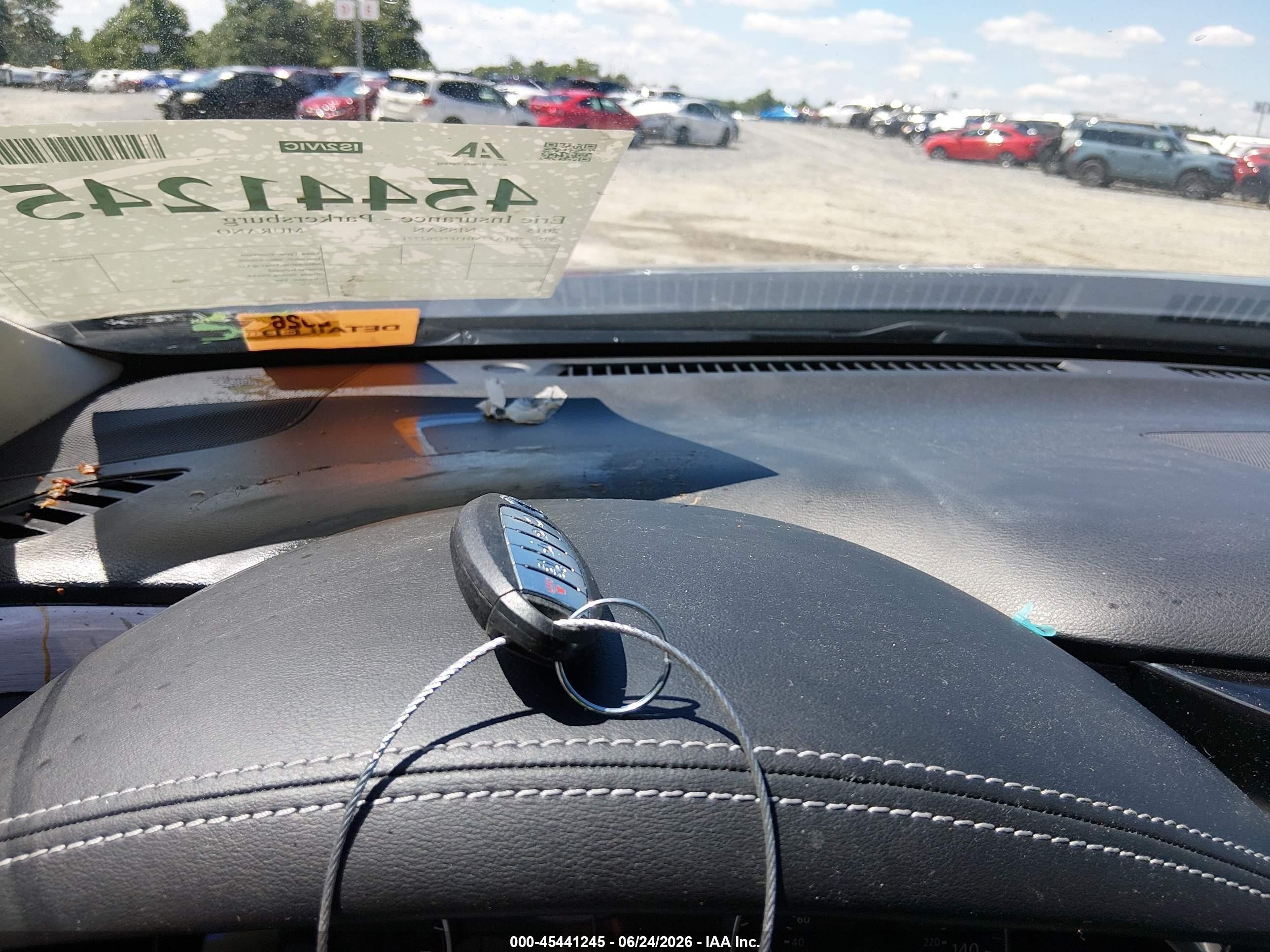 2015 Nissan Murano Platinum Серый vin: 5N1AZ2MH3FN262771
