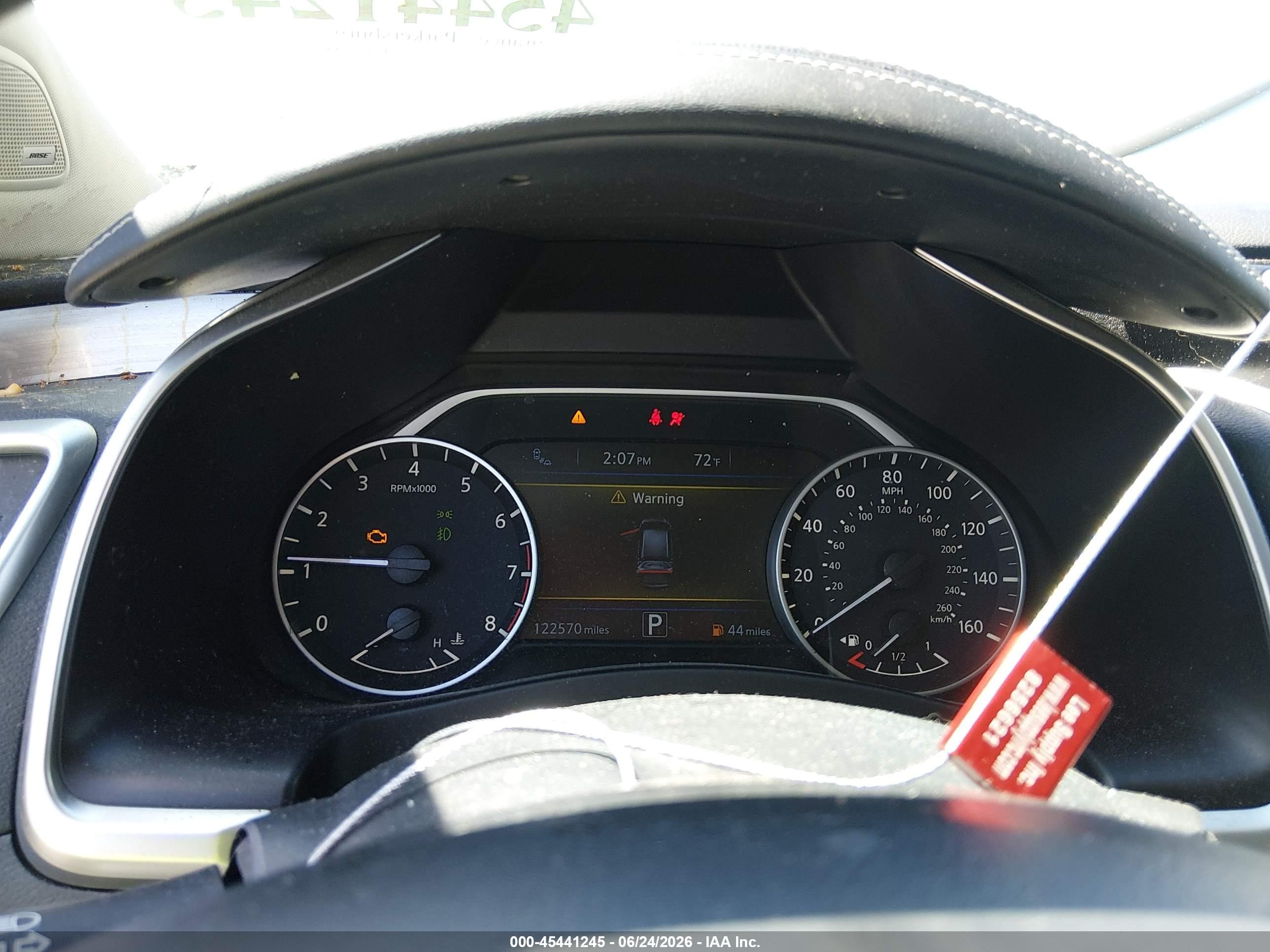 2015 Nissan Murano Platinum Серый vin: 5N1AZ2MH3FN262771