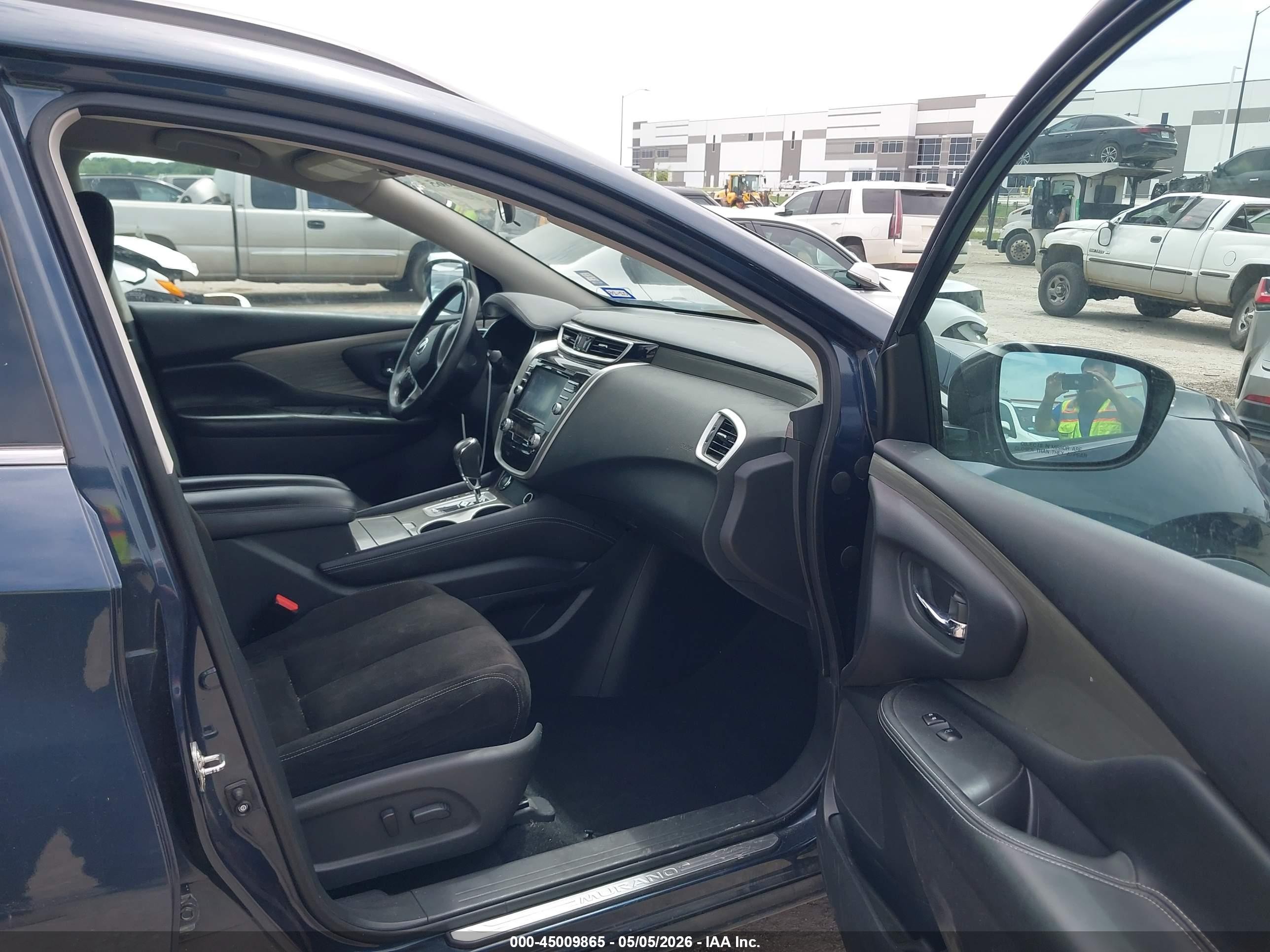 2015 Nissan Murano Sv Dark Blue vin: 5N1AZ2MH3FN272197