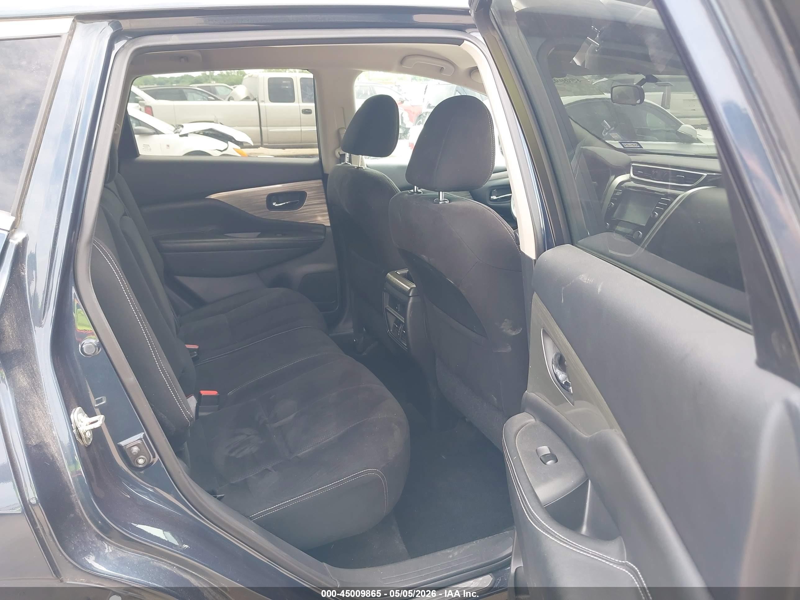 2015 Nissan Murano Sv Dark Blue vin: 5N1AZ2MH3FN272197