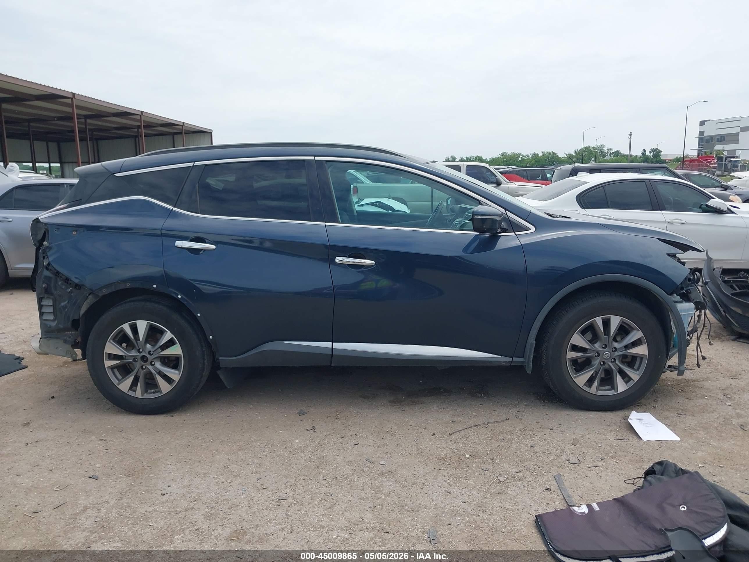 2015 Nissan Murano Sv Dark Blue vin: 5N1AZ2MH3FN272197