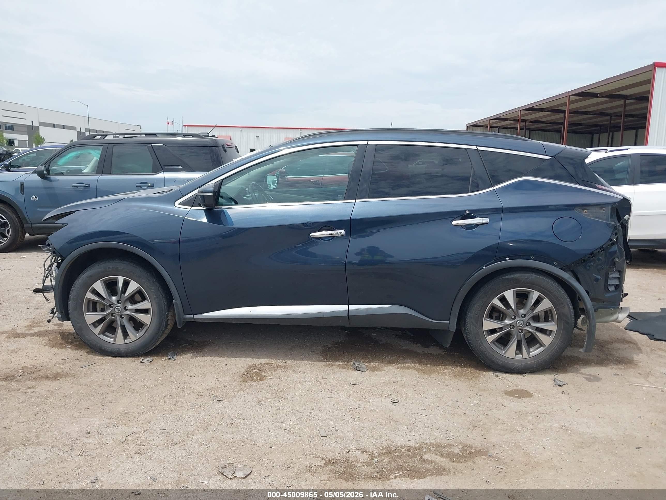 2015 Nissan Murano Sv Dark Blue vin: 5N1AZ2MH3FN272197