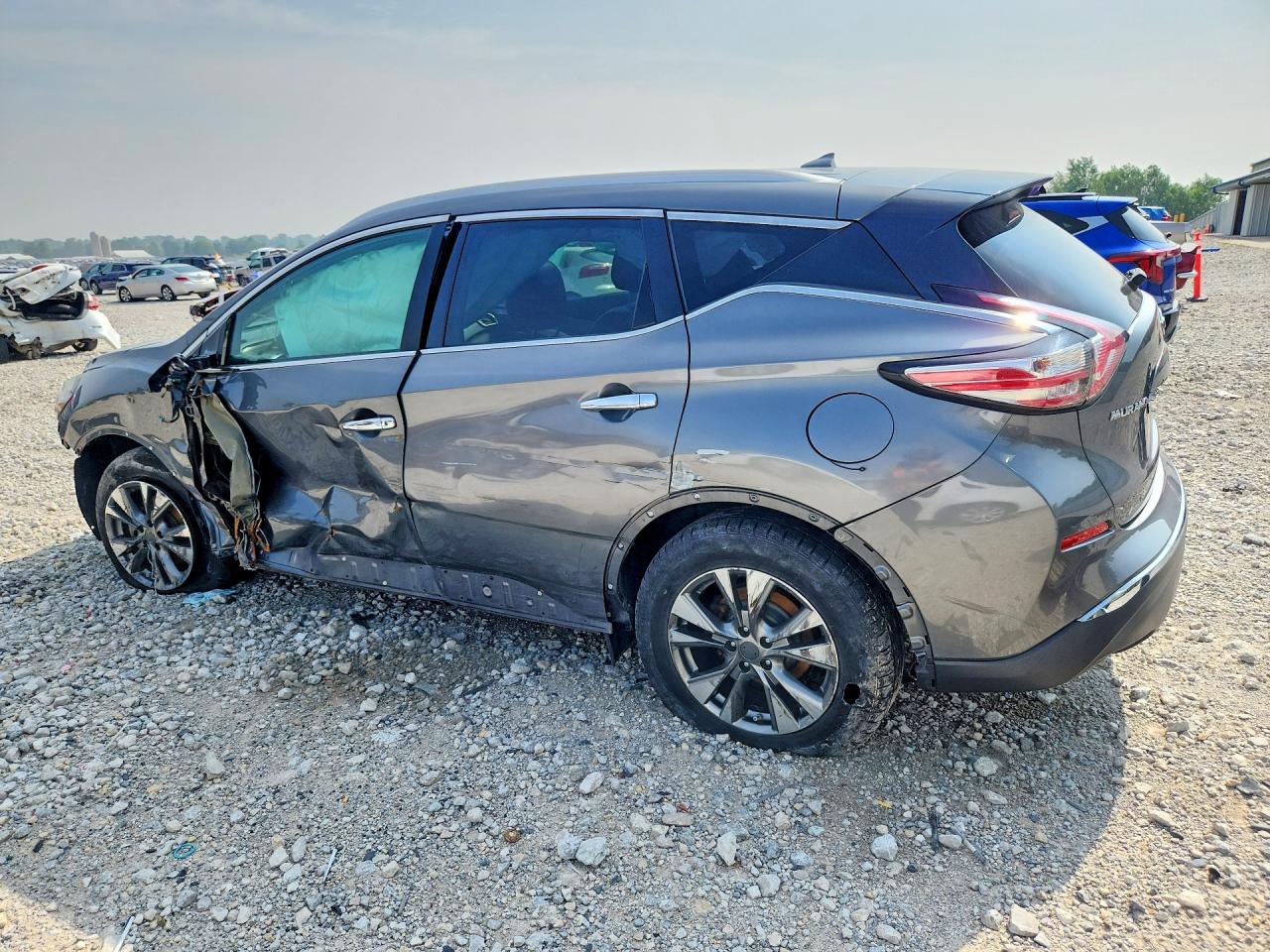 2015 Nissan Murano S Серебряный vin: 5N1AZ2MH3FN277805