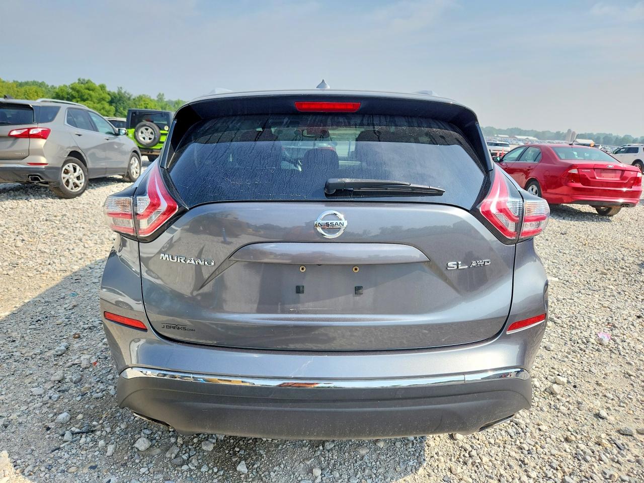 2015 Nissan Murano S Серебряный vin: 5N1AZ2MH3FN277805