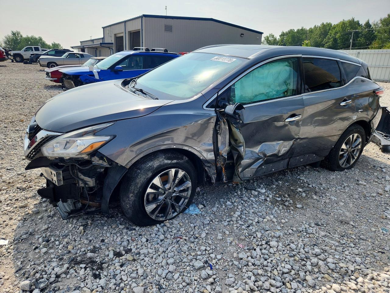 2015 Nissan Murano S Серебряный vin: 5N1AZ2MH3FN277805