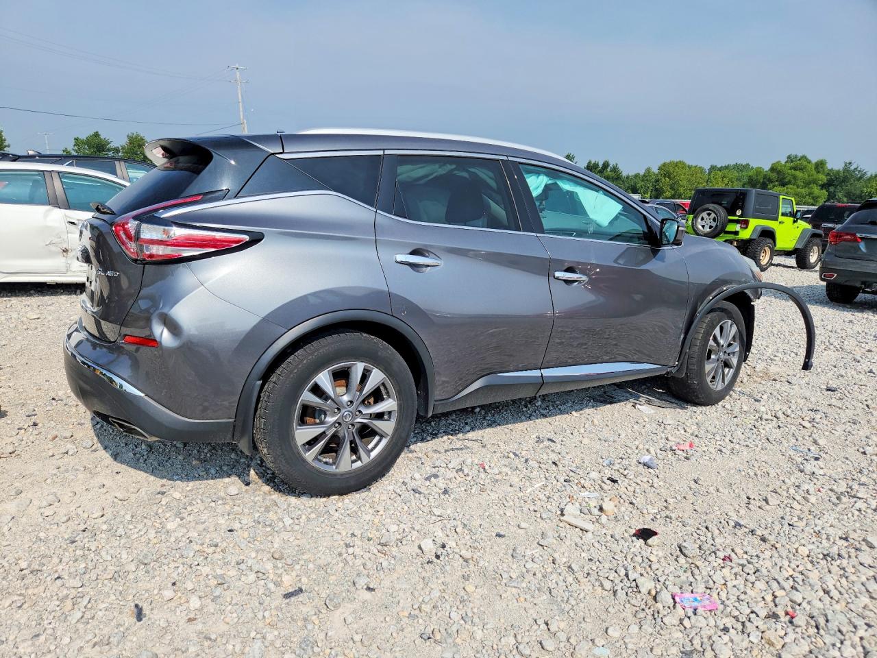 2015 Nissan Murano S Серебряный vin: 5N1AZ2MH3FN277805