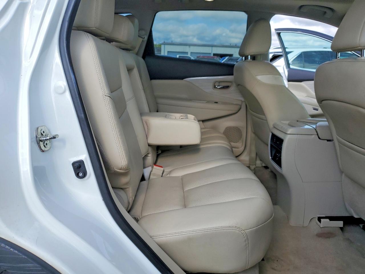 2015 Nissan Murano Platinum White vin: 5N1AZ2MH3FN282213