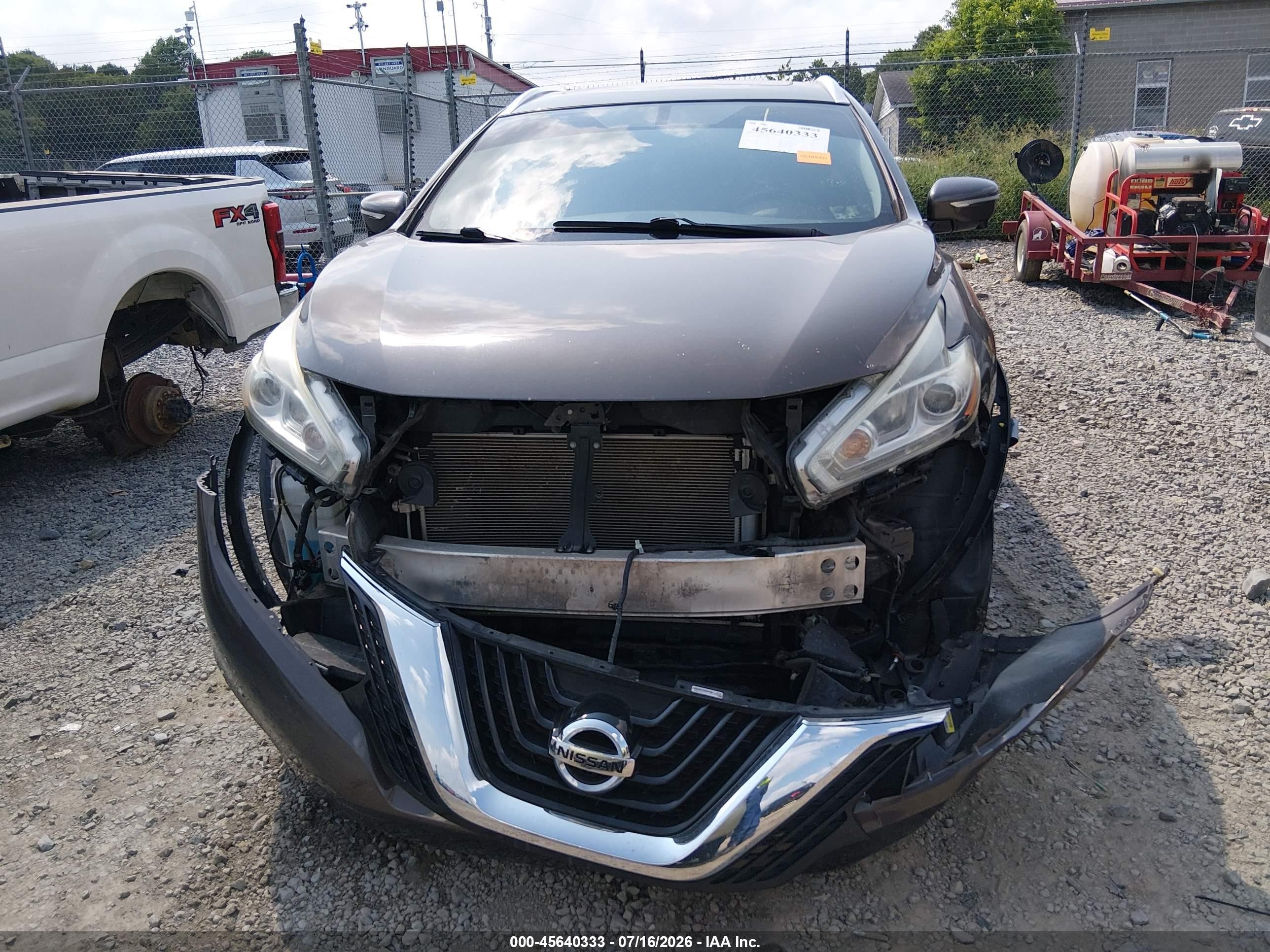 2015 Nissan Murano Platinum Brown vin: 5N1AZ2MH3FN282440