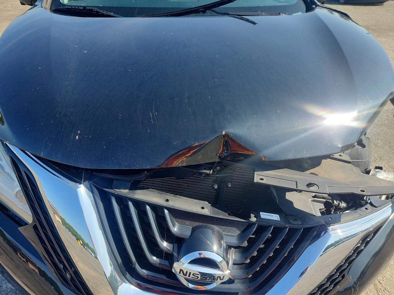 2015 Nissan Murano Sl Black vin: 5N1AZ2MH3FN286665