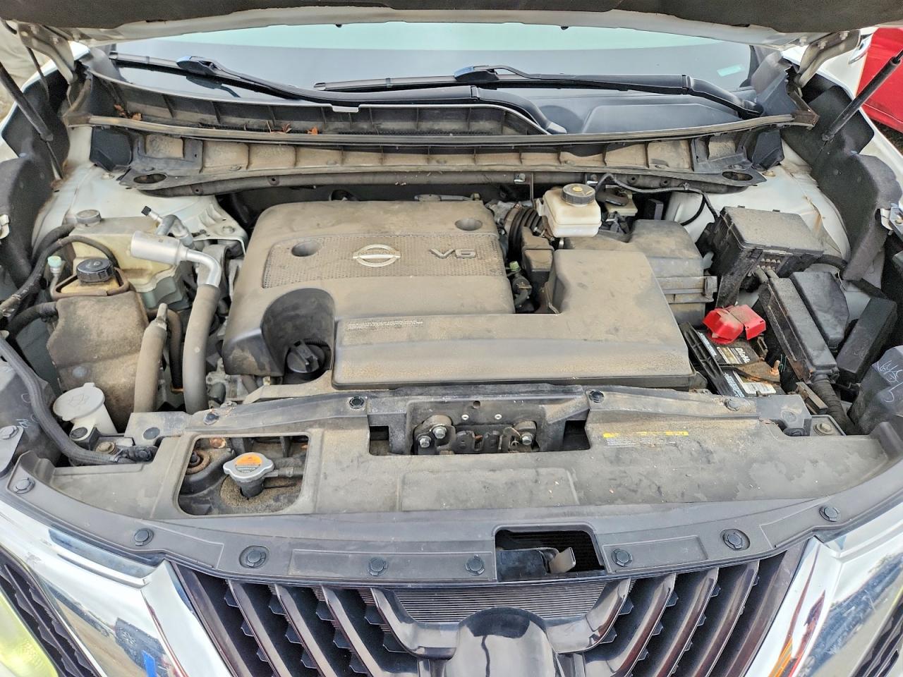 2015 Nissan Murano Platinum White vin: 5N1AZ2MH3FN286827