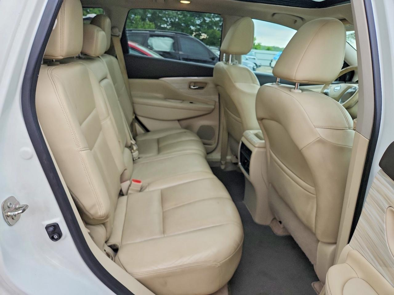 2015 Nissan Murano Platinum White vin: 5N1AZ2MH3FN286827