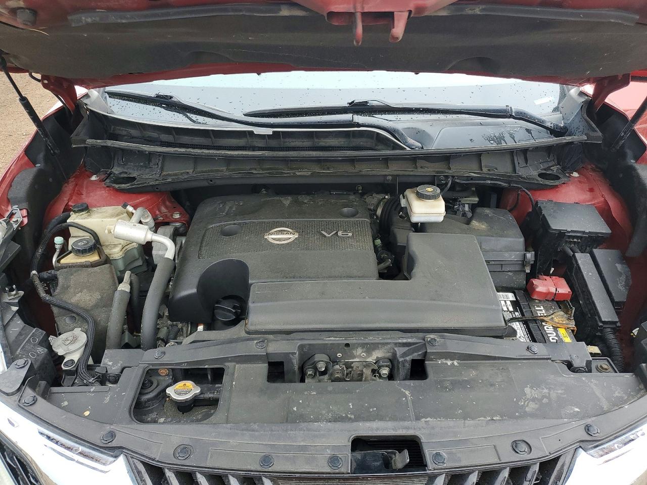 2016 Nissan Murano S Red vin: 5N1AZ2MH3GN106943