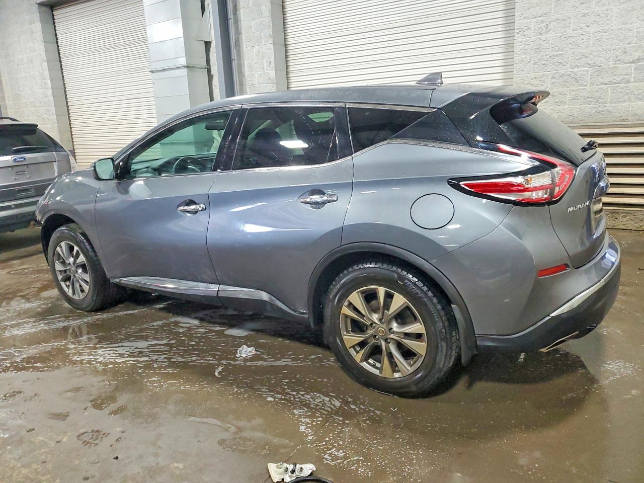 2016 Nissan Murano S Серый vin: 5N1AZ2MH3GN149033