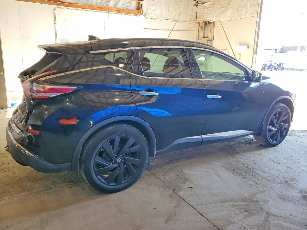 2017 Nissan Murano Platinum Черный vin: 5N1AZ2MH3HN135442