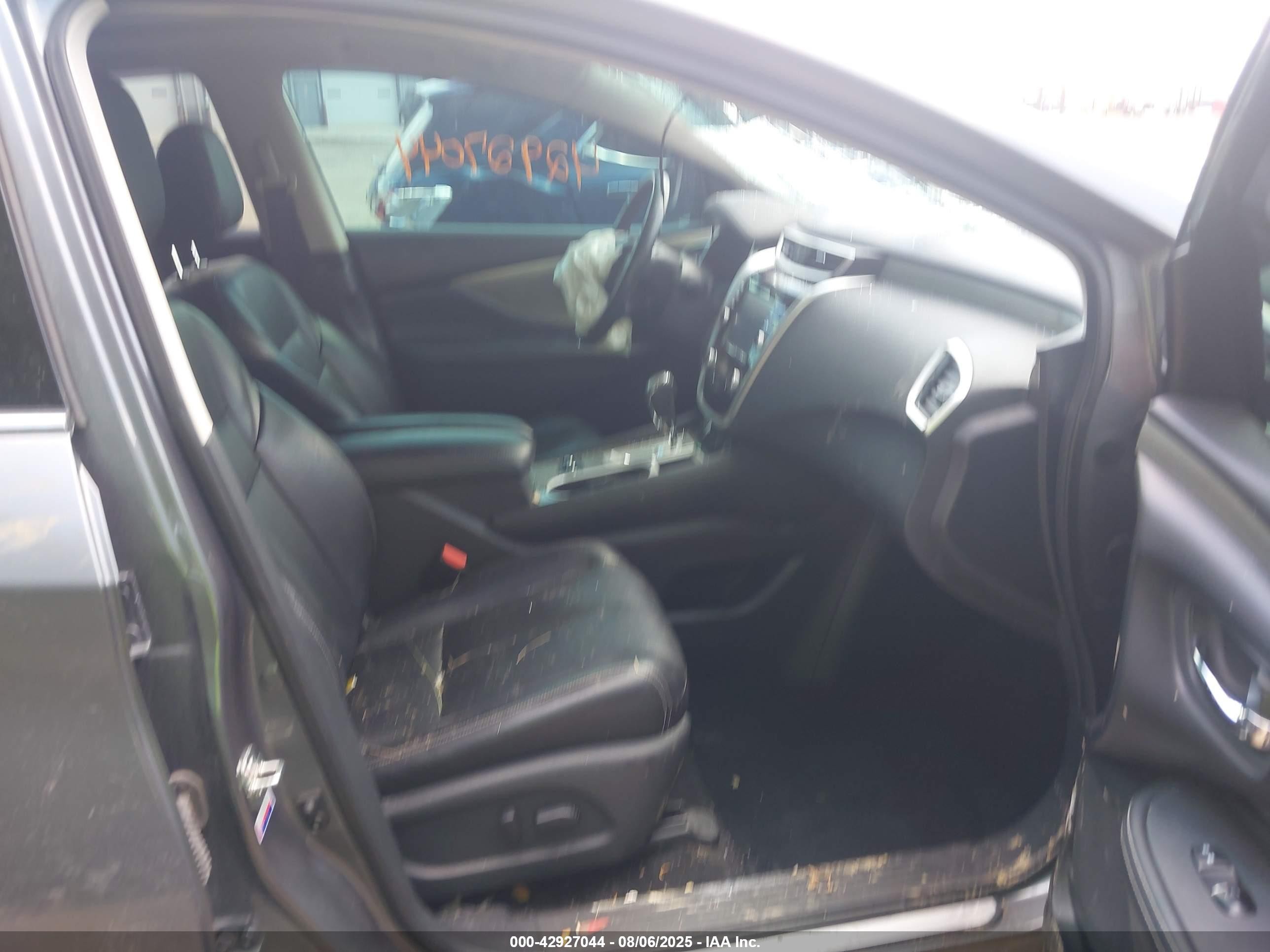2018 Nissan Murano Platinum Серый vin: 5N1AZ2MH3JN174991