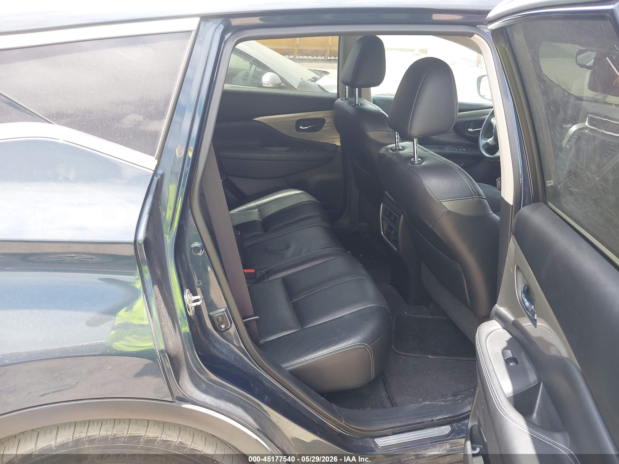 2015 Nissan Murano Platinum Dark Blue vin: 5N1AZ2MH4FN204507
