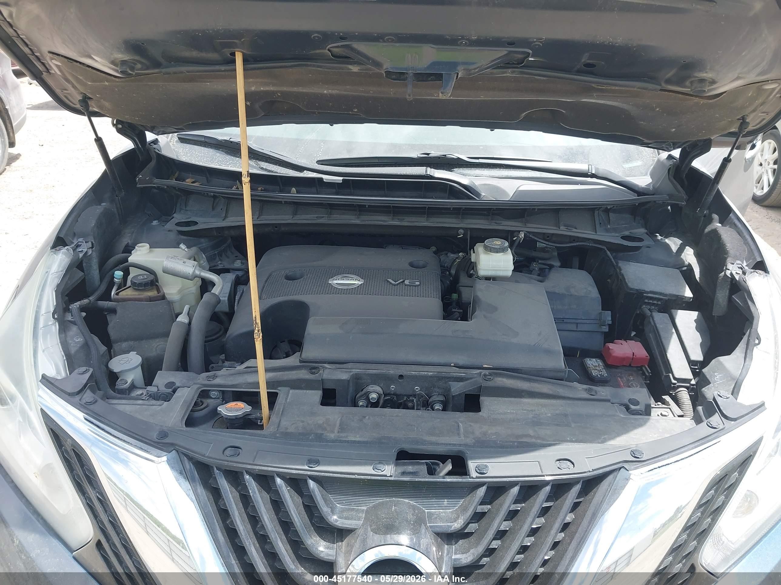 2015 Nissan Murano Platinum Dark Blue vin: 5N1AZ2MH4FN204507
