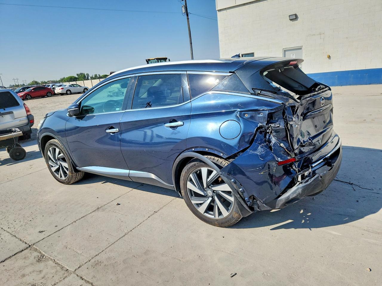 2015 Nissan Murano Platinum Blue vin: 5N1AZ2MH4FN206886
