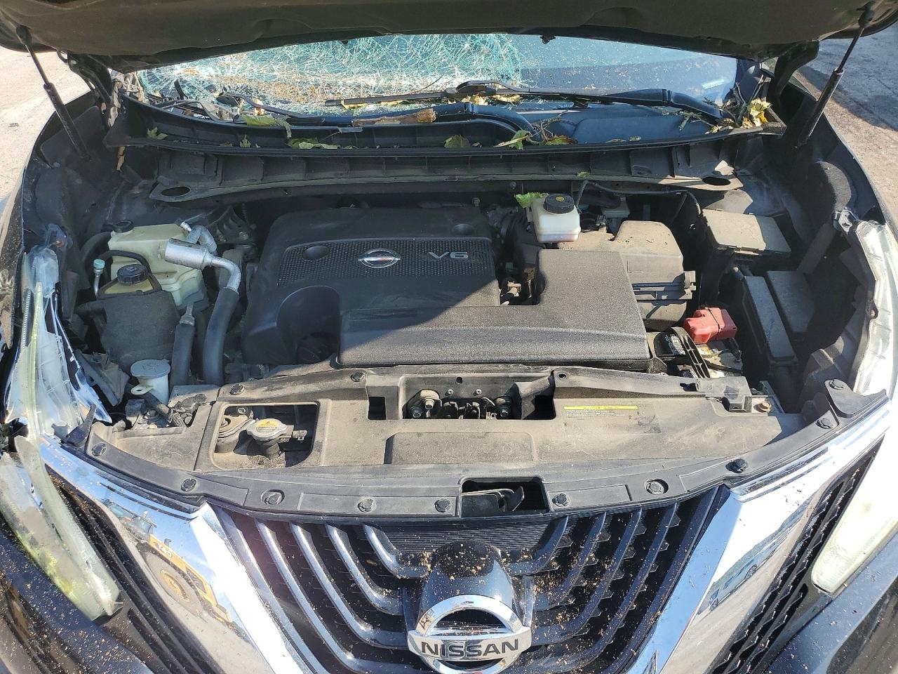 2015 Nissan Murano Sv Black vin: 5N1AZ2MH4FN216706