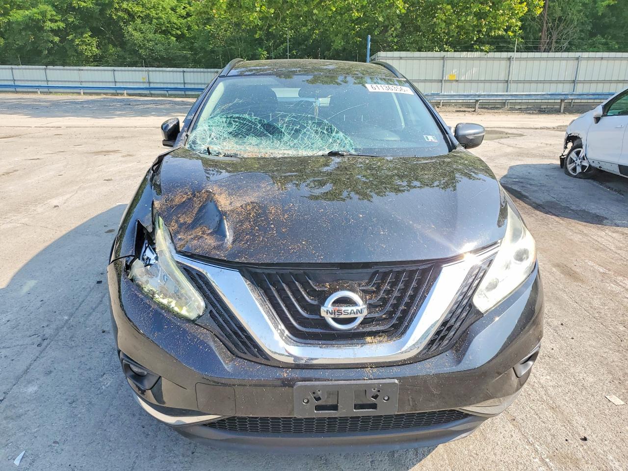 2015 Nissan Murano Sv Black vin: 5N1AZ2MH4FN216706