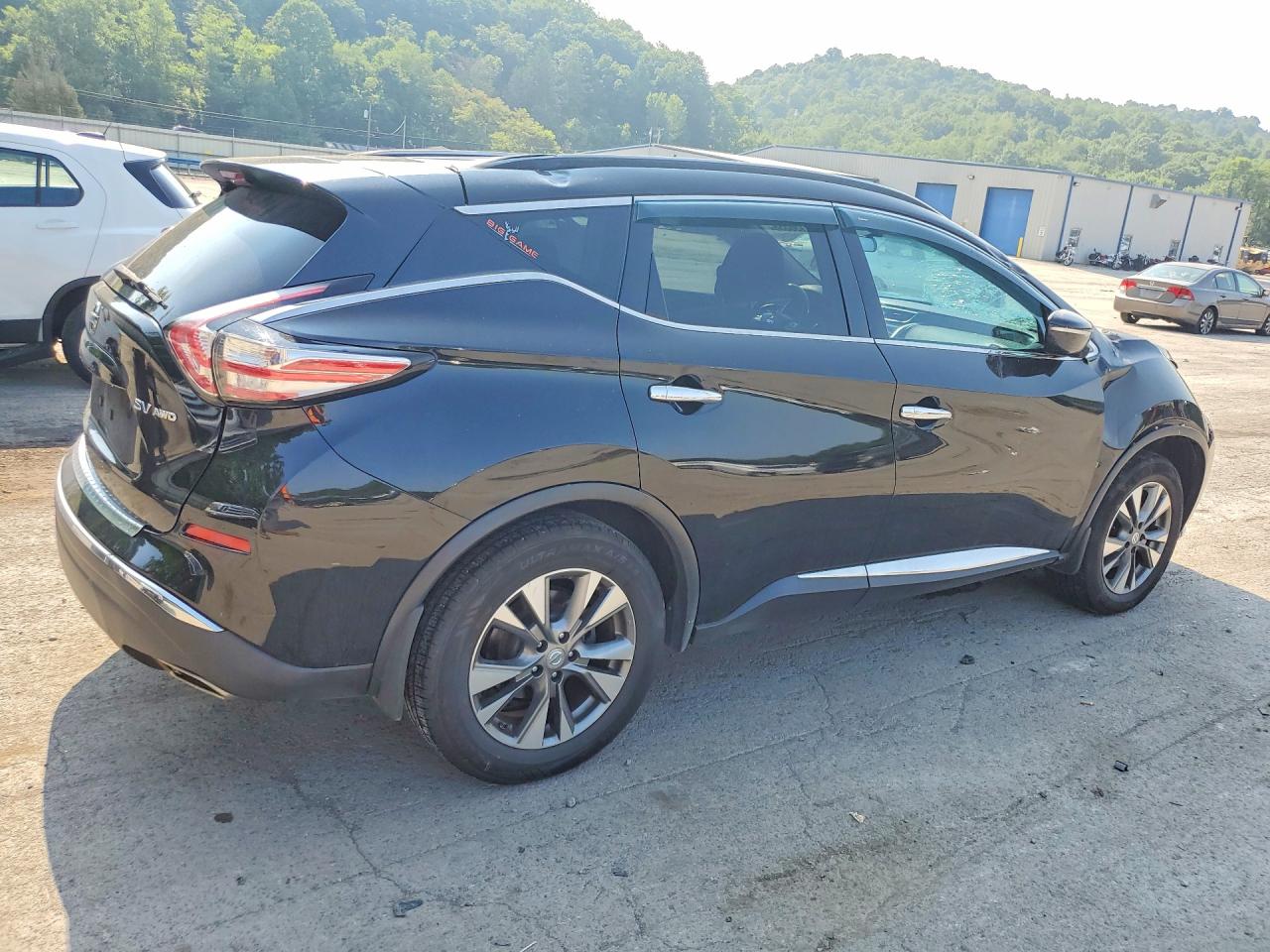 2015 Nissan Murano Sv Black vin: 5N1AZ2MH4FN216706
