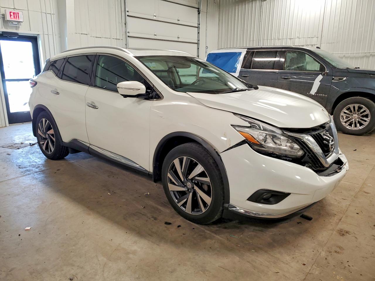 2015 Nissan Murano S White vin: 5N1AZ2MH4FN218942