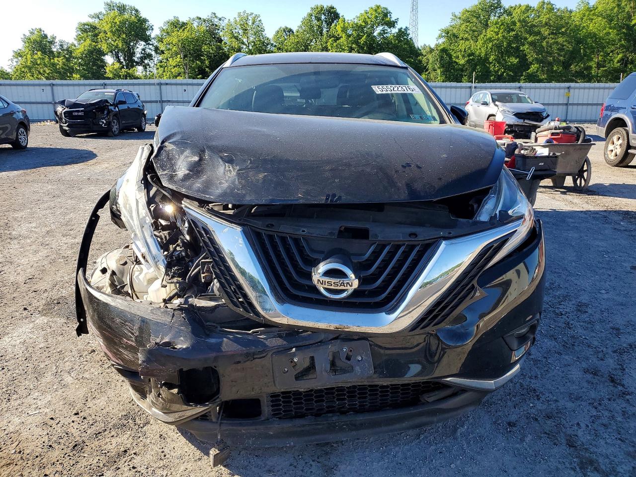 2015 Nissan Murano Platinum Black vin: 5N1AZ2MH4FN218987