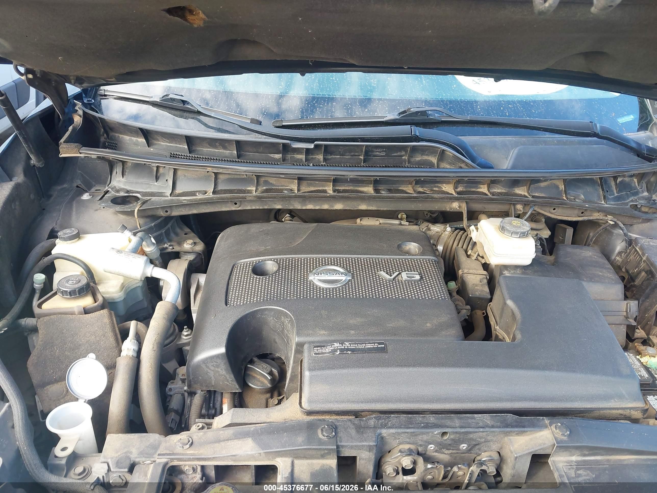 2015 Nissan Murano Sv Black vin: 5N1AZ2MH4FN220366