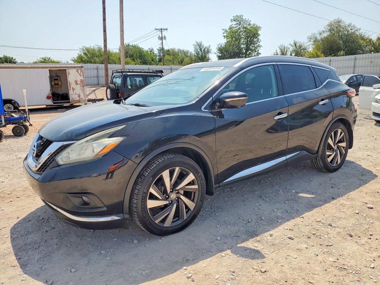 2015 Nissan Murano Platinum Black vin: 5N1AZ2MH4FN225194