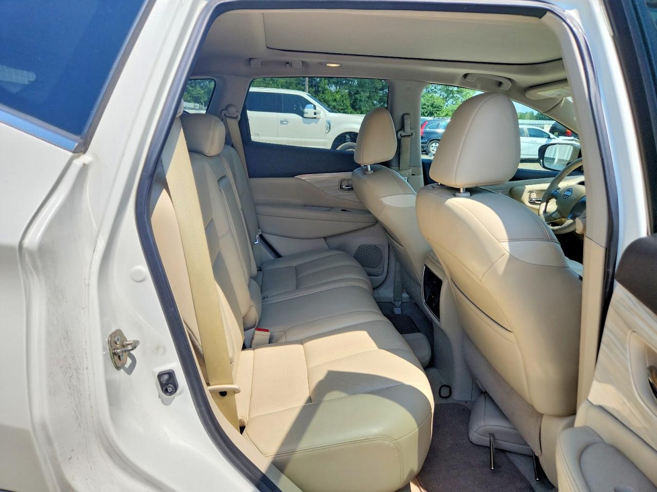 2015 Nissan Murano Sl White vin: 5N1AZ2MH4FN226846
