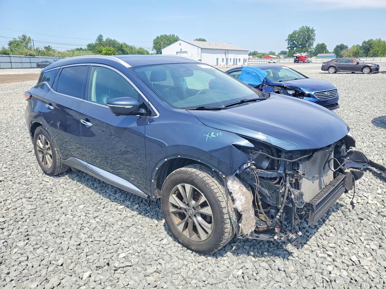 2015 Nissan Murano S Gray vin: 5N1AZ2MH4FN237541