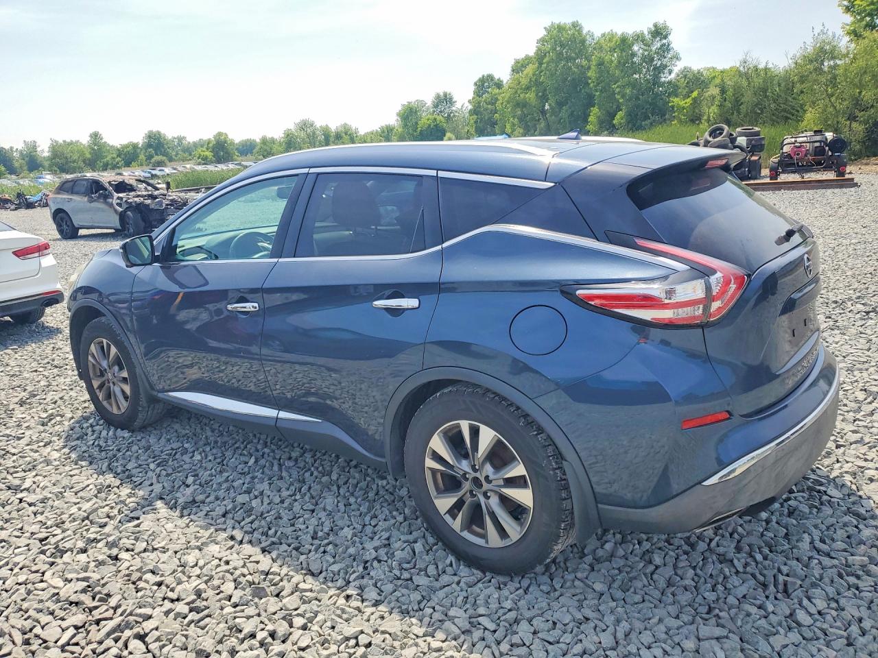2015 Nissan Murano S Gray vin: 5N1AZ2MH4FN237541