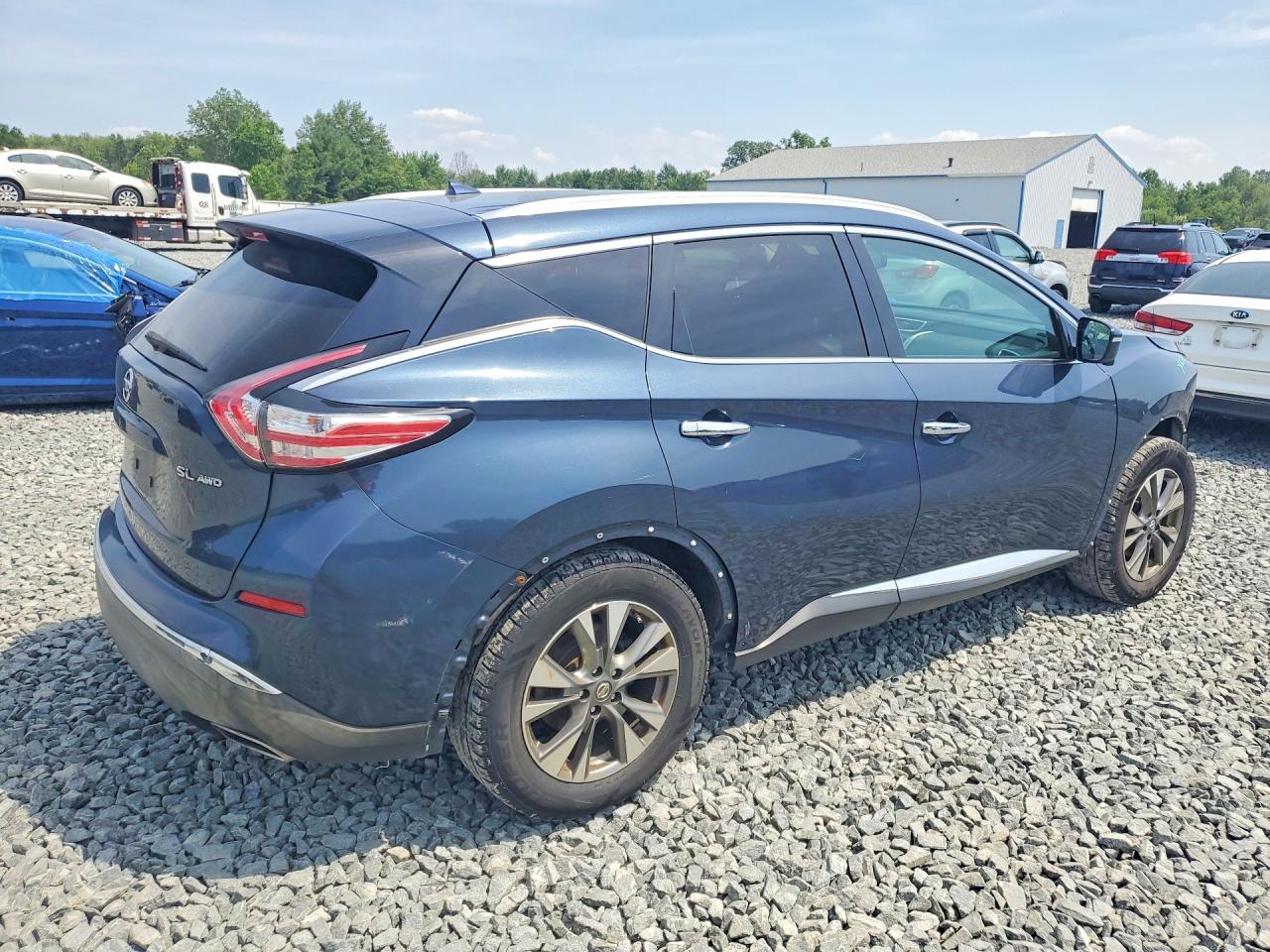 2015 Nissan Murano S Gray vin: 5N1AZ2MH4FN237541