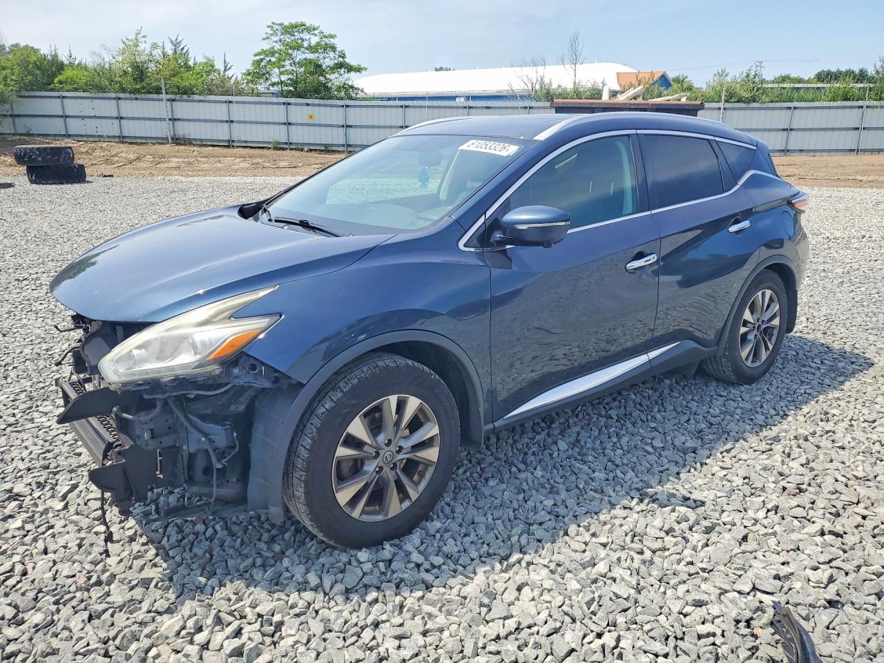 2015 Nissan Murano S Gray vin: 5N1AZ2MH4FN237541