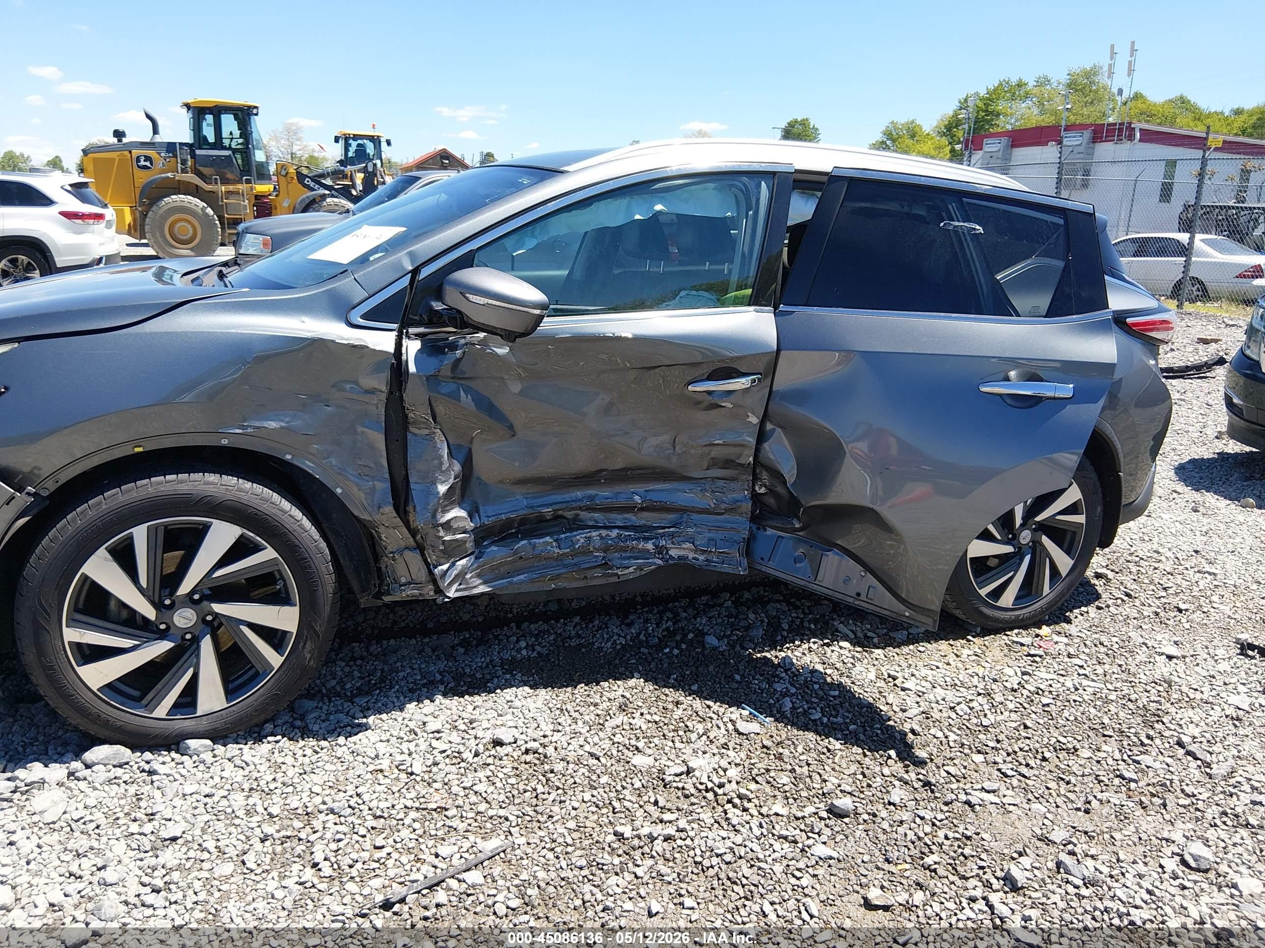 2015 Nissan Murano Platinum Gray vin: 5N1AZ2MH4FN243565