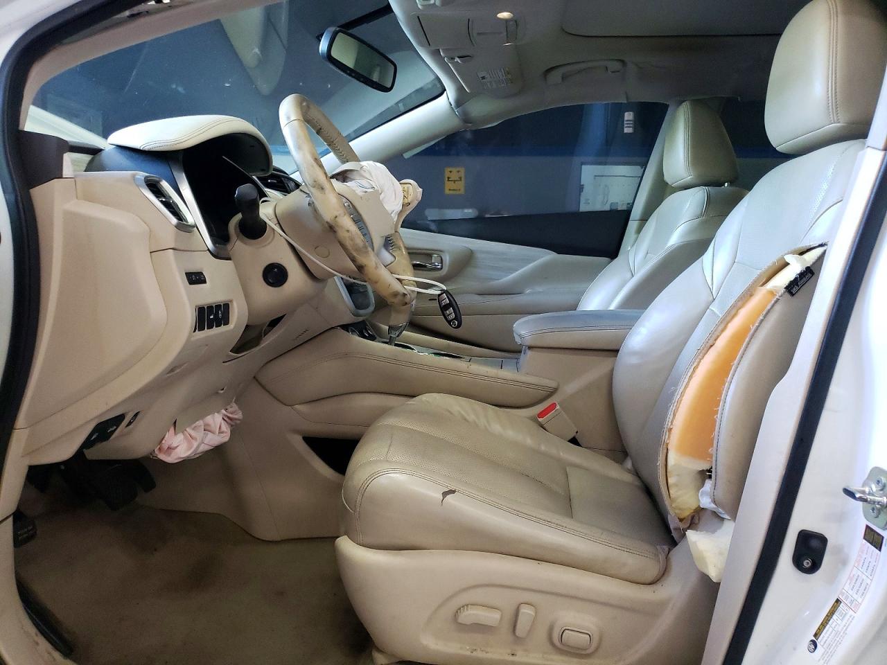 2015 Nissan Murano Platinum Белый vin: 5N1AZ2MH4FN246207