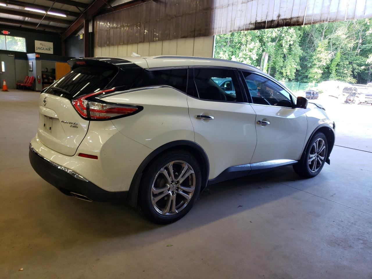 2015 Nissan Murano Platinum Белый vin: 5N1AZ2MH4FN246207
