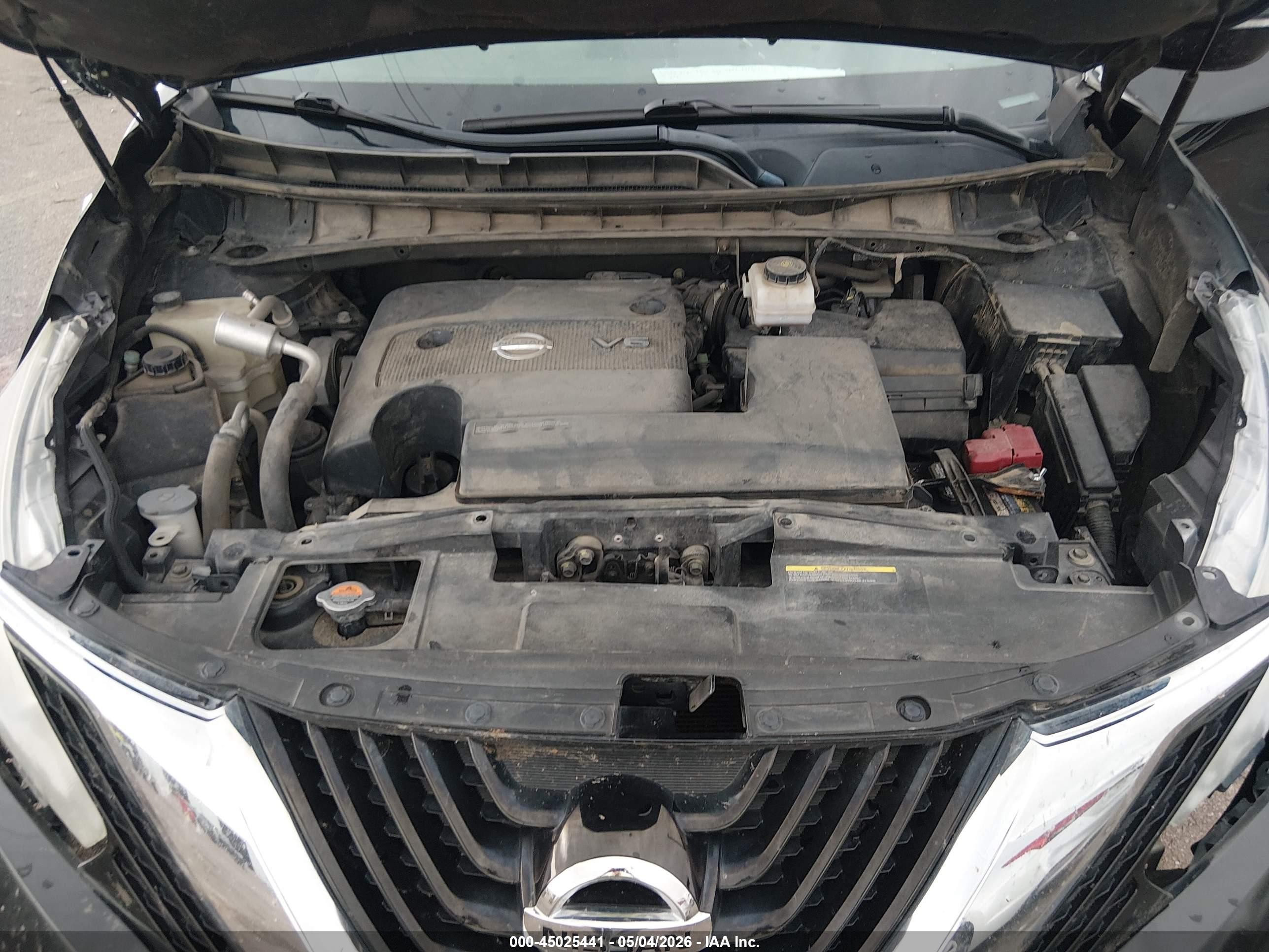 2015 Nissan Murano Sv Black vin: 5N1AZ2MH4FN247891