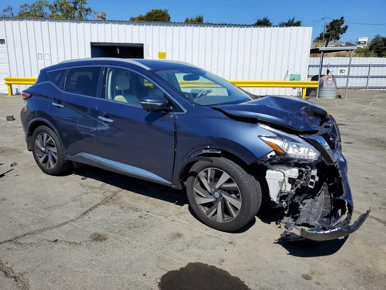 2015 Nissan Murano Platinum Blue vin: 5N1AZ2MH4FN273276