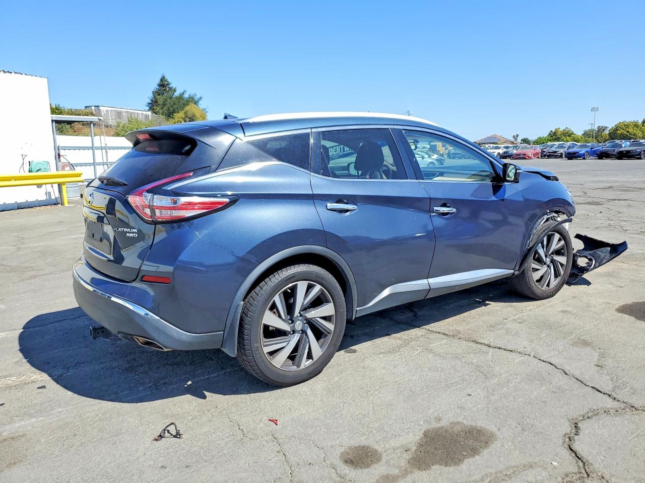 2015 Nissan Murano Platinum Blue vin: 5N1AZ2MH4FN273276