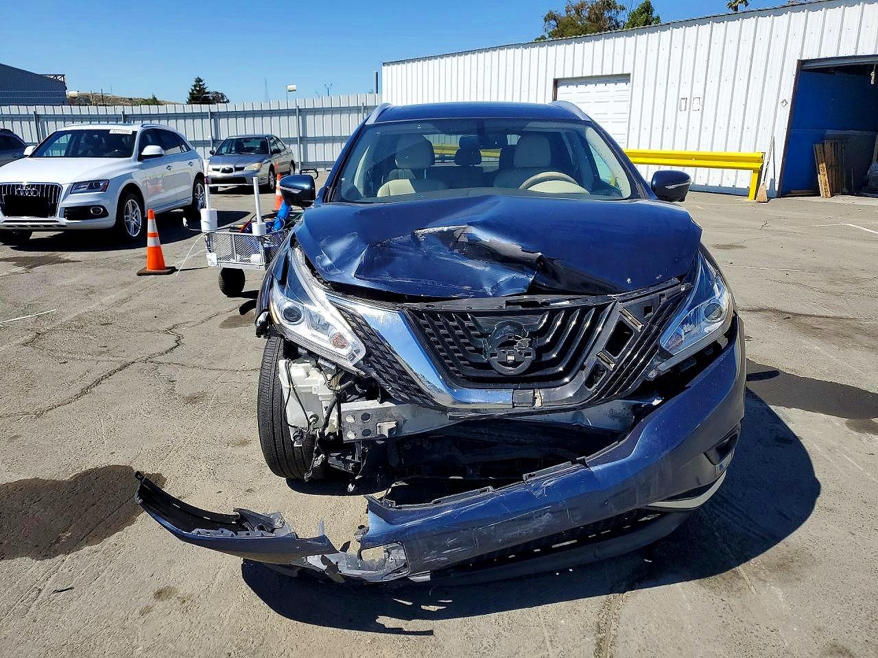 2015 Nissan Murano Platinum Blue vin: 5N1AZ2MH4FN273276