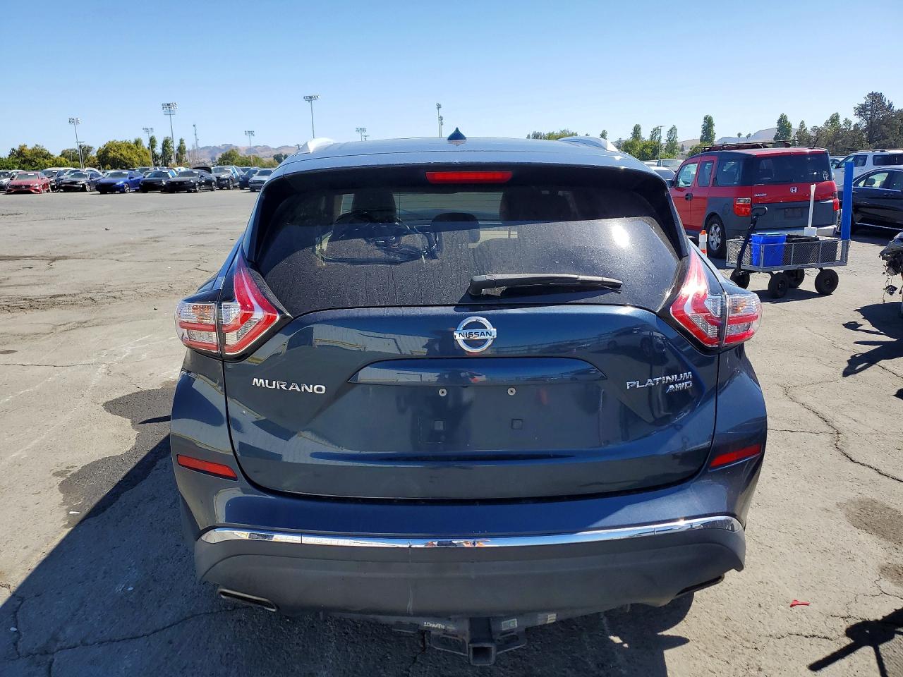 2015 Nissan Murano Platinum Blue vin: 5N1AZ2MH4FN273276