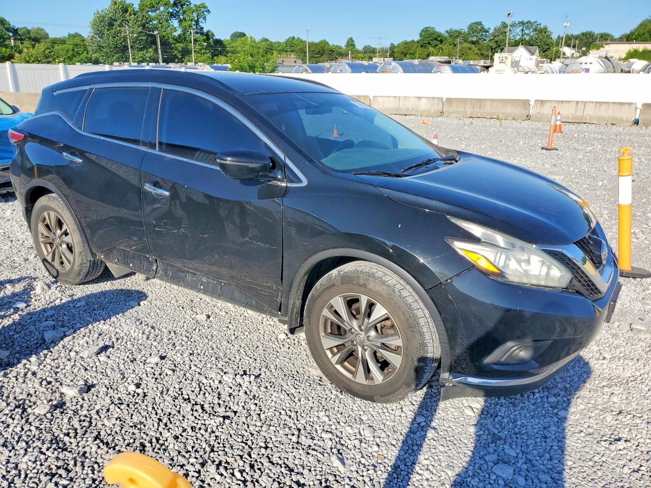 2015 Nissan Murano Sv Black vin: 5N1AZ2MH4FN285900