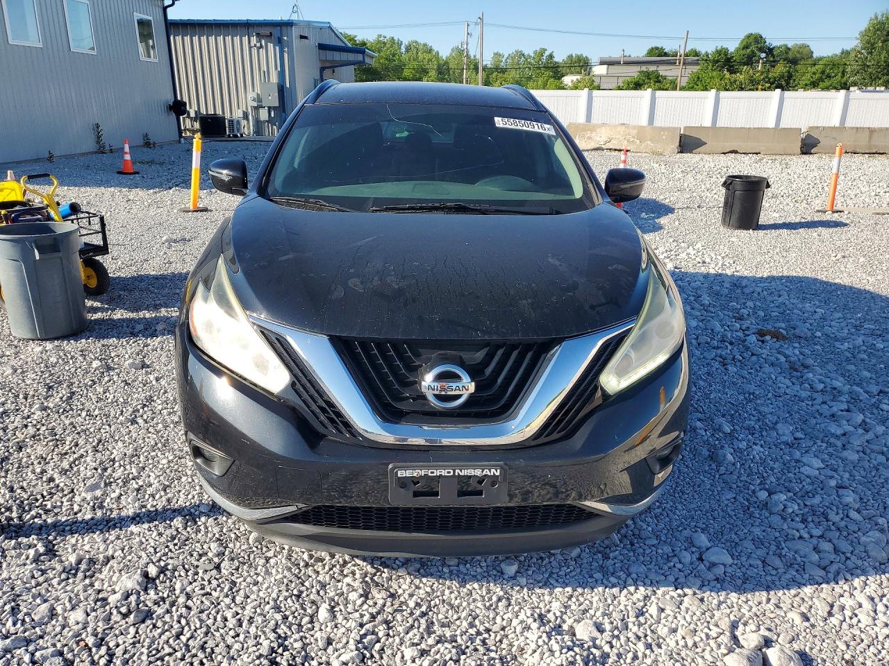 2015 Nissan Murano Sv Black vin: 5N1AZ2MH4FN285900