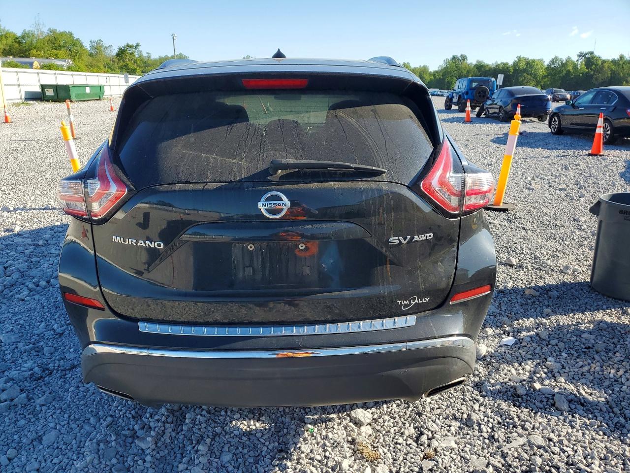 2015 Nissan Murano Sv Black vin: 5N1AZ2MH4FN285900