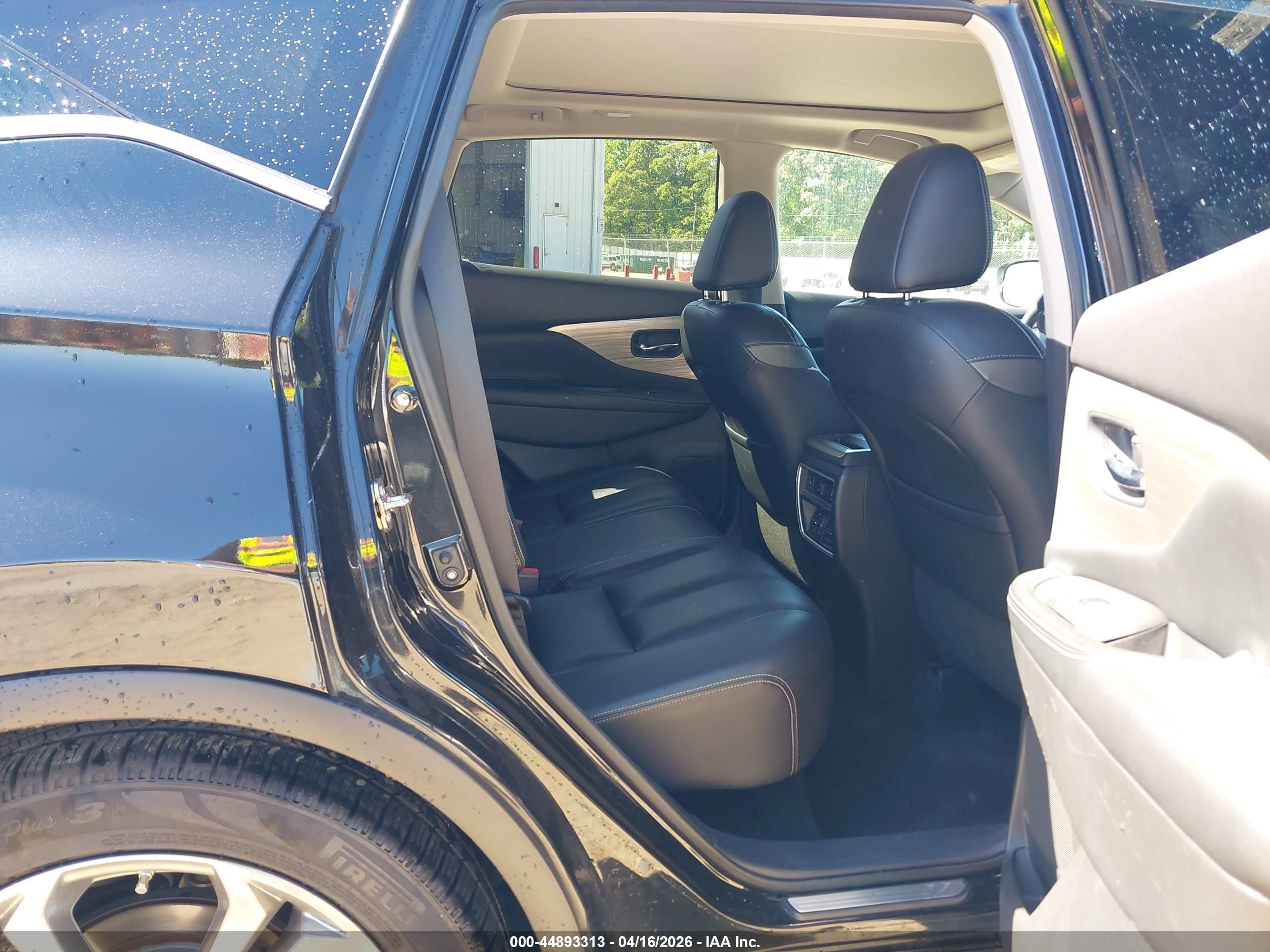 2016 Nissan Murano Platinum Черный vin: 5N1AZ2MH4GN141586