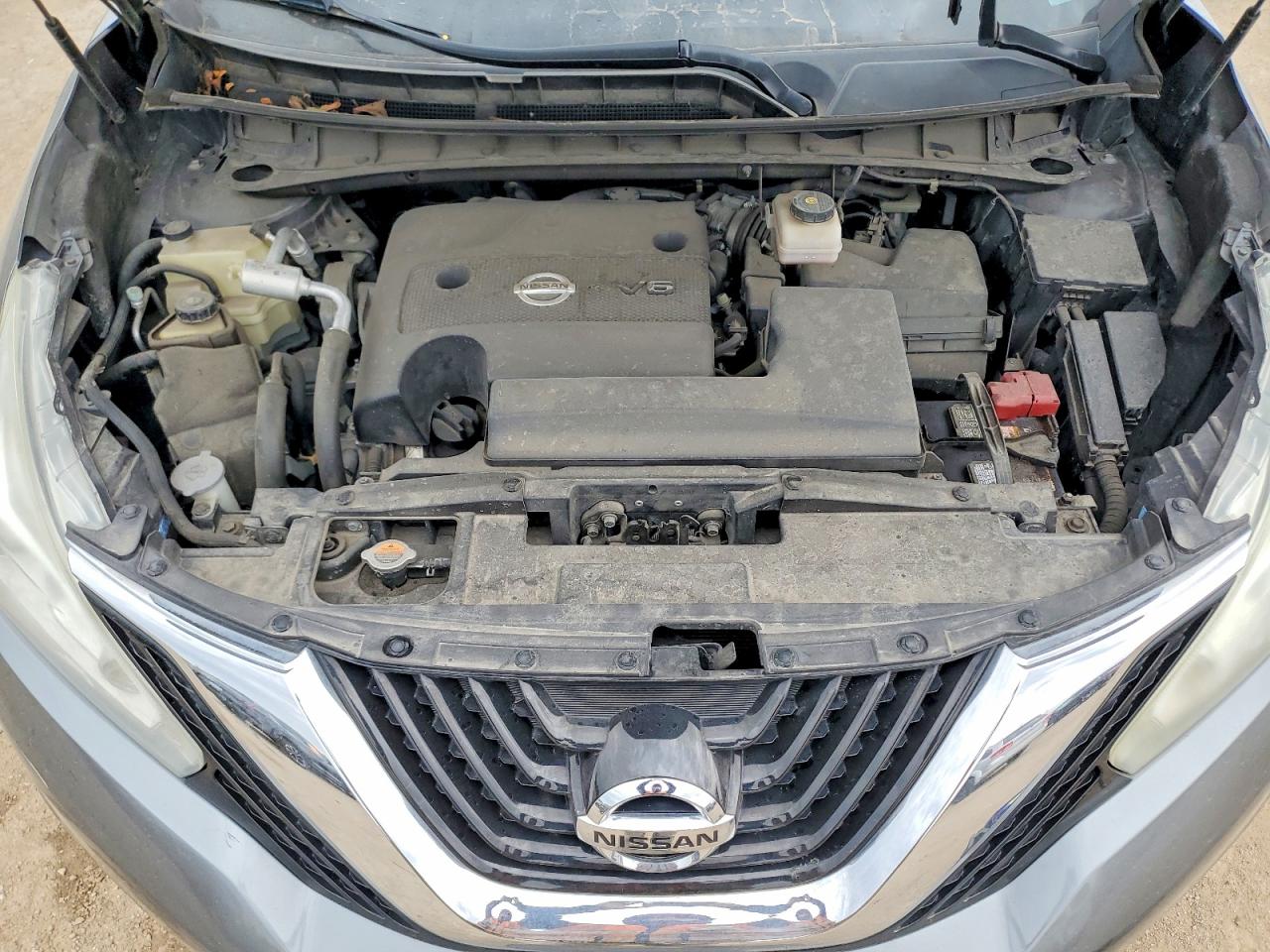 2016 Nissan Murano Sv Gray vin: 5N1AZ2MH4GN155391