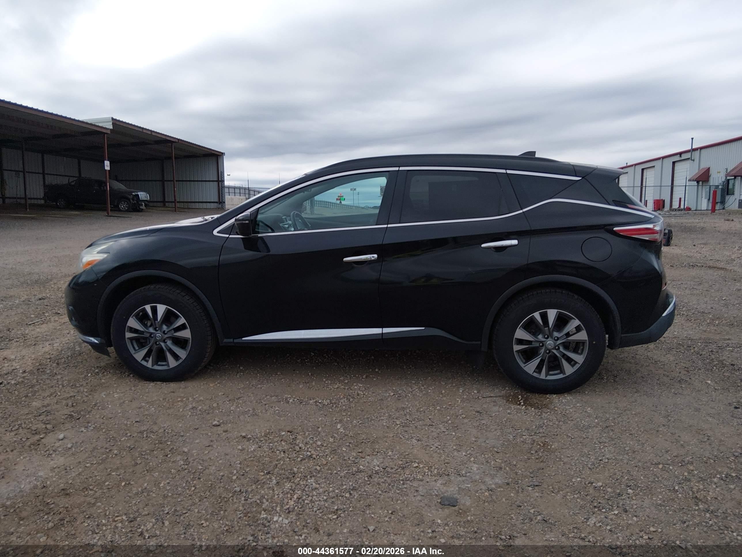 2017 Nissan Murano Sv Black vin: 5N1AZ2MH4HN113840