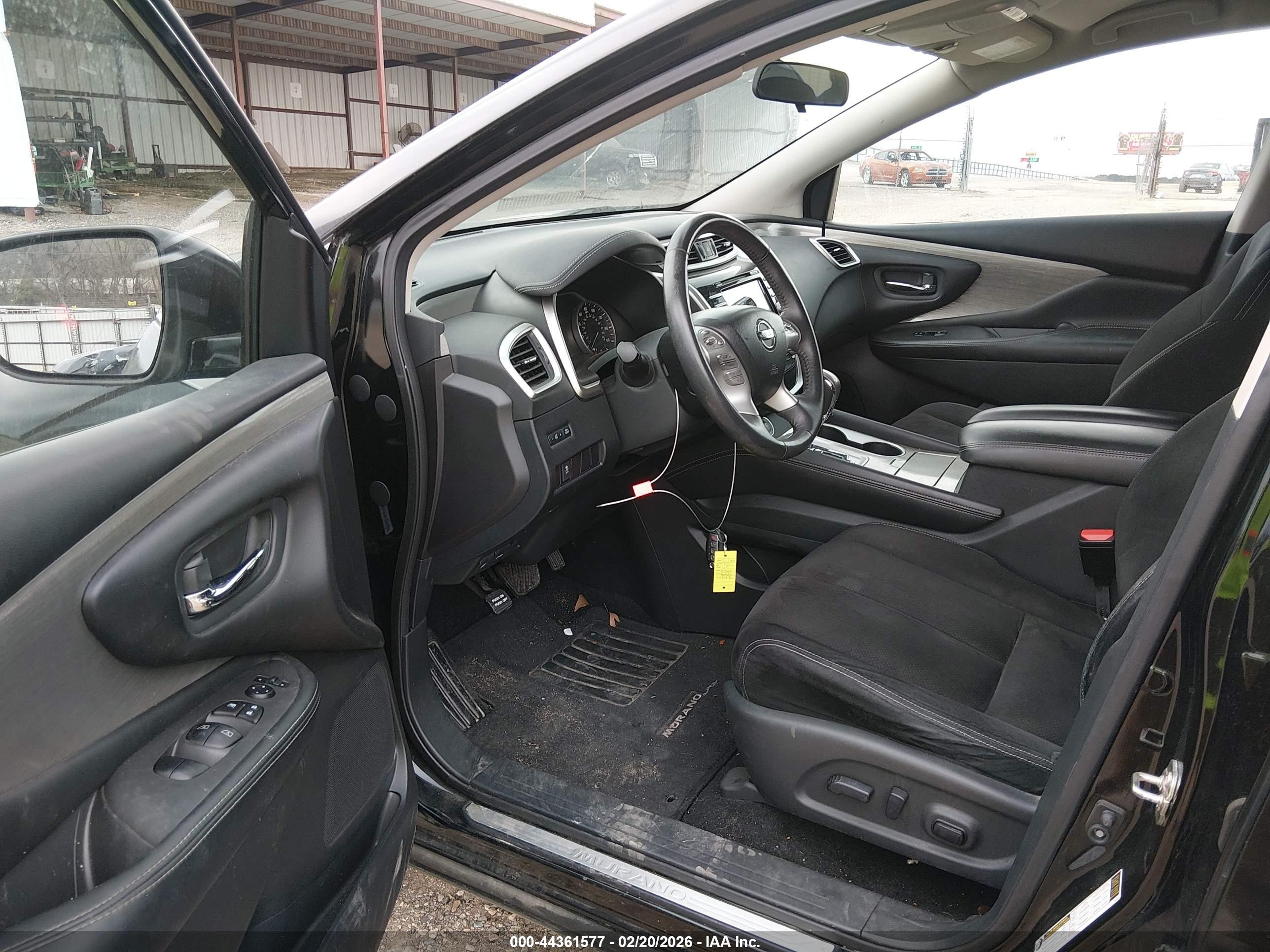2017 Nissan Murano Sv Black vin: 5N1AZ2MH4HN113840