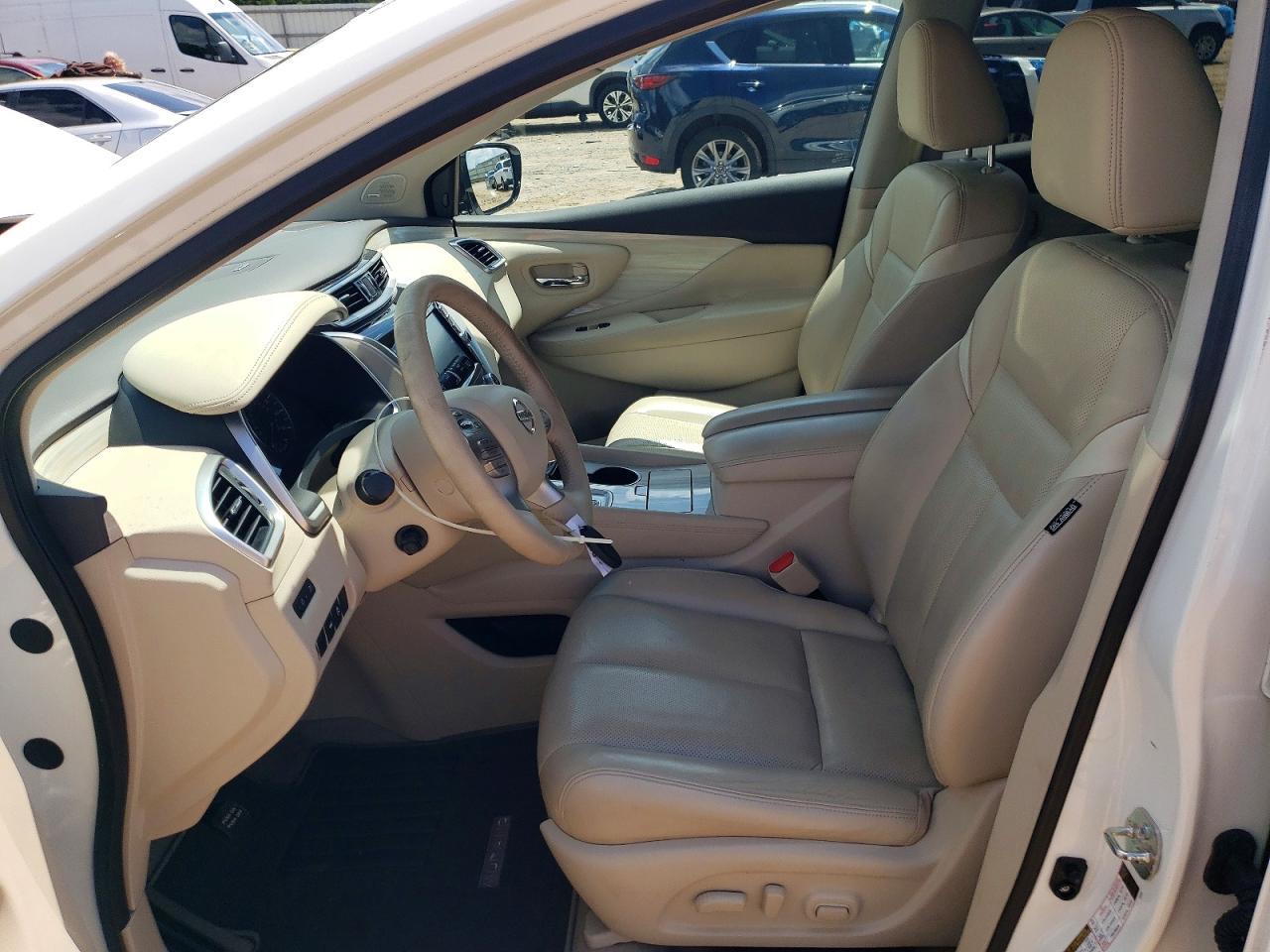 2015 Nissan Murano Platinum White vin: 5N1AZ2MH5FN202412